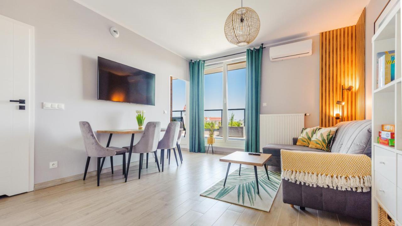 Apartamenty Delux Sun & Snow Nowe Hallerowo Z Przestronnym Tarasem - Blisko Centrum Władysławowo Exteriér fotografie